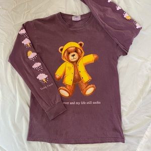 Purple Teddy Fresh “2020 Is Over and My Life Still Sucks” t-shirt.